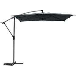 Hesperide - Ombrellone quadrato offset in ardesia manoa d2,5x2,5m in acciaio - Hespéride