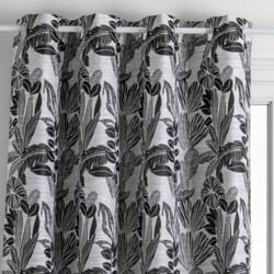 Atmosphera - Tenda jacquard nera bejuco 140x260cm créateur d'intérieur