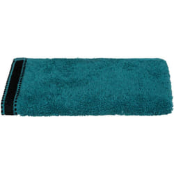Atmosphera - Asciugamano ospite joia in cotone blu anatra 30x50cm créateur d'intérieur