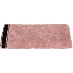 Atmosphera - Asciugamano ospite joia in cotone rosa 30x50cm créateur d'intérieur