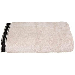 Atmosphera - Lenzuolo doccia joia in cotone beige 70x130cm créateur d'intérieur