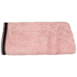 Les Tendances - Lenzuolo doccia joia in cotone rosa 70x130cm - Atmosphera créateur d'intérieur