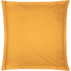 Fodera per cuscino "carina" in cotone giallo senape 63x63cm - Atmosphera createur d'interieur. Colore : Jaune ocre. Materiale ...