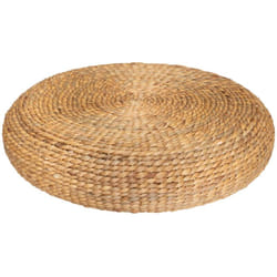 Atmosphera - Pouf in giacinto d acqua intrecciato wond créateur d'intérieur