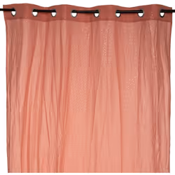 Tenda "berlingot" rosa terracotta 140x250cm - Atmosphera createur d'interieur. Colore : Terracota. Materiale principale : Cot ...