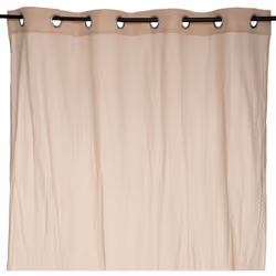 Tenda "berlingot" beige 140x250cm - Atmosphera createur d'interieur. Colore : Beige. Materiale principale : Coton. Lunghezza ...