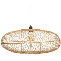 Atmosphera - Lampada a sospensione in bambù loren d60cm créateur d'intérieur