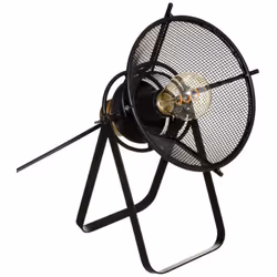 Lampada "rodo" in metallo nero h31cm - Atmosphera createur d'interieur. Colore : Noir. Materiale principale : Fer. Lunghezza  ...