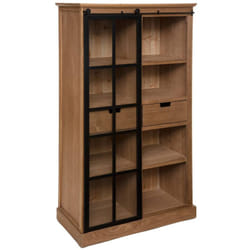 Libreria danik in legno naturale 80x150cm Atmosphera créateur d'intérieur