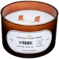 Atmosphera - Candela profumata snow ambra 470g créateur d'intérieur