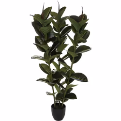 Pianta ficus artificiale Altezza robusta 120 Caratteristiche: Prodotto in plastica di alta qualità, resistente e molto resist ...