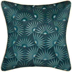 Fodera per cuscino feel blu anatra 40x40cm - Atmosphera créateur d'intérieur