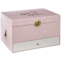 Carillon unicorno rosa h14cm - Atmosphera createur d'interieur. Colore : Rose. Materiale principale : Papier. Lunghezza : 21. ...