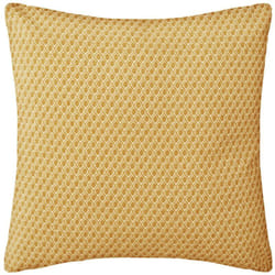 Atmosphera - Cuscino fantasia otto, giallo 38x38cm créateur d'intérieur