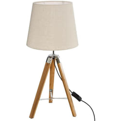 Atmosphera - Lampada a treppiede in bambù Runo H58cm créateur d'intérieur