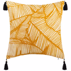 Copricuscino "tropique" 40x40cm - Atmosphera createur d'interieur. Colore : Tropical. Materiale principale : Coton. Lunghezza ...