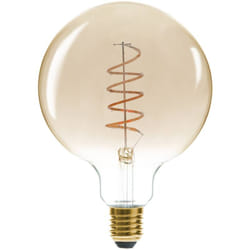 Atmosphera - Lampadina led globe ambra attorcigliata, d13cm e27 créateur d'intérieur