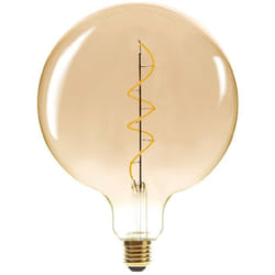 Atmosphera - Lampadina led ambra a globo, D20cm E27 créateur d'intérieur