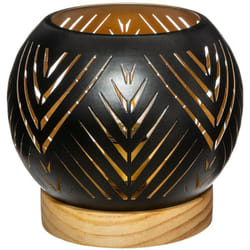 Atmosphera - Portacandela raja in metallo con sfera led d15cm créateur d'intérieur