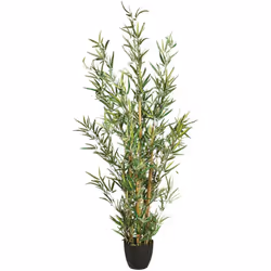 Bambù artificiale h120cm - Atmosphera createur d'interieur. Colore : Bambou. Materiale principale : Polypropylène. Lunghezza ...