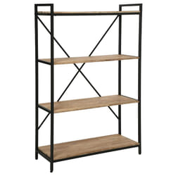 Scaffale Edena in acacia e metallo 90x141cm Atmosphera créateur d'intérieur