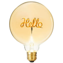Atmosphera - Lampadina led ambra hello hello,d13cm e27 créateur d'intérieur