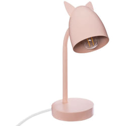 Atmosphera - Lampada per bambini con orecchie rosa h31cm créateur d'intérieur