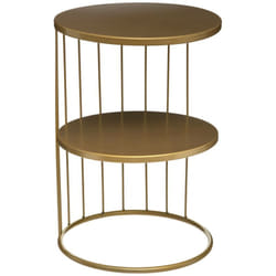 Atmosphera - Tavolino d oro kobu d36cm créateur d'intérieur