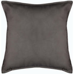 Atmosphera - Cuscino lilou in cotone grigio ardesia 55x55cm créateur d'intérieur