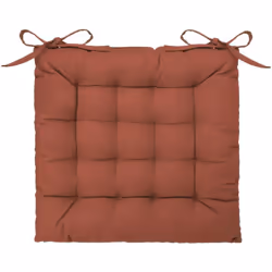 Coprisedia rosa terracotta 38x38cm - Atmosphera createur d'interieur. Colore : Terracotta foncé. Materiale principale : Coton ...