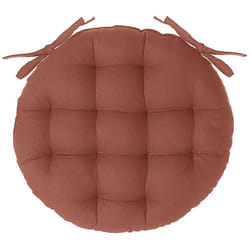 Atmosphera - Coprisedia rotondo in terracotta rosa d38cm créateur d'intérieur