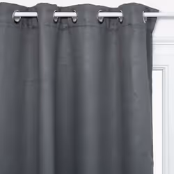 Tenda oscurante "feuilles" grigio ardesia 140x260cm - Atmosphera createur d'interieur. Colore : Gris foncé. Materiale princip ...