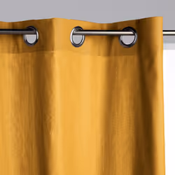 Tenda "panama" giallo senape 140x260cm - Atmosphera createur d'interieur. Colore : Ocre. Materiale principale : Polyester. Lu ...