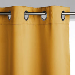Atmosphera - Tenda oscurante giallo senape 140x260cm créateur d'intérieur