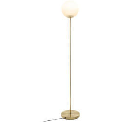 Atmosphera - Lampada da terra dris in metallo dorato h134cm créateur d'intérieur