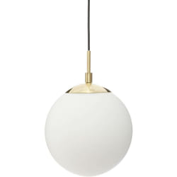 Atmosphera - Lampada a sospensione a sfera dris in metallo dorato d20cm créateur d'intérieur