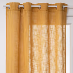 Tenda a rete "alton" giallo senape 140x240cm - Atmosphera createur d'interieur. Colore : Ocre. Materiale principale : Polyest ...