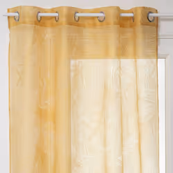 Tenda a rete "devo" giallo senape 140x240cm - Atmosphera createur d'interieur. Colore : Ocre. Materiale principale : Polyeste ...