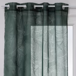 Tenda "devo" verde cedro 140x240cm - Atmosphera createur d'interieur. Colore : Vert cedre. Materiale principale : Polyester.  ...