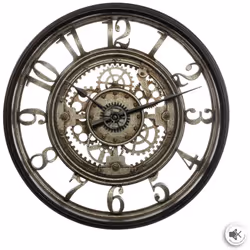 Orologio "meccanismo" d51cm - Atmosphera createur d'interieur. Colore : Gris. Materiale principale : Polypropylène. Lunghezza ...