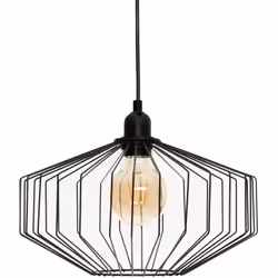 Sospensione a filo "azur" in metallo nero d31cm - Atmosphera createur d'interieur. Colore : Noir. Materiale principale : Fer. ...