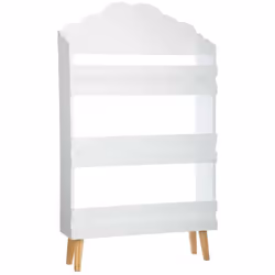 Libreria per bambini "douceur" bianco nuvola h100cm - Atmosphera createur d'interieur. Colore : Blanc. Materiale principale : ...