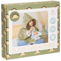 Felpa verde "dinosauro" per bambini da 3 a 10 anni - Atmosphera createur d'interieur. Colore : Vert. Materiale principale : P ...