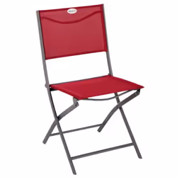 Sedia Da Giardino Pieghevole Modula Rosso Sedia pieghevole da esterno dal design leggero e colorato per completare il tuo set ...