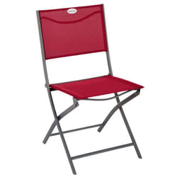 Sedia Da Giardino Pieghevole Modula Rosso