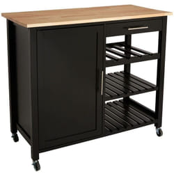 Credenza grande modello Claude nero Atmosphera créateur d'intérieur