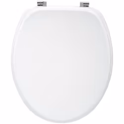 Sedile del water in legno bianco - 5 five simply smart. Colore : Blanc. Materiale principale : . Lunghezza : 37.00 cm. Larghe ...