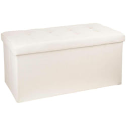POUF DOPPIO PIEGHEVOLE LYSANDRE BEIGE - Atmosphera créateur d'intérieur