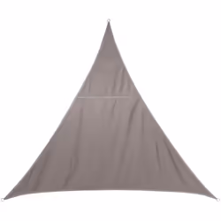 Paralume triangolare in poliestere "curacao" vela 3x3x3m - Hespéride. Colore : Taupe. Materiale principale : Polyester. Lungh ...
