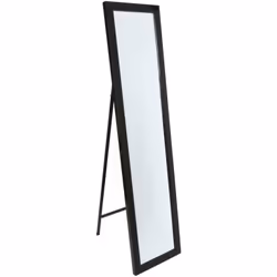Specchio da terra classico, 35 x 155 cm, nero. Composizione: PS e vetro. Dimensioni: 35 x 155 cm. Perfetto per ogni spazio, u ...